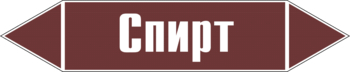 Маркировка трубопровода "спирт" (пленка, 716х148 мм) - Маркировка трубопроводов - Маркировки трубопроводов "ЖИДКОСТЬ" - Магазин охраны труда и техники безопасности stroiplakat.ru